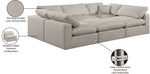 Comfy - 6 Piece Linen Sectional