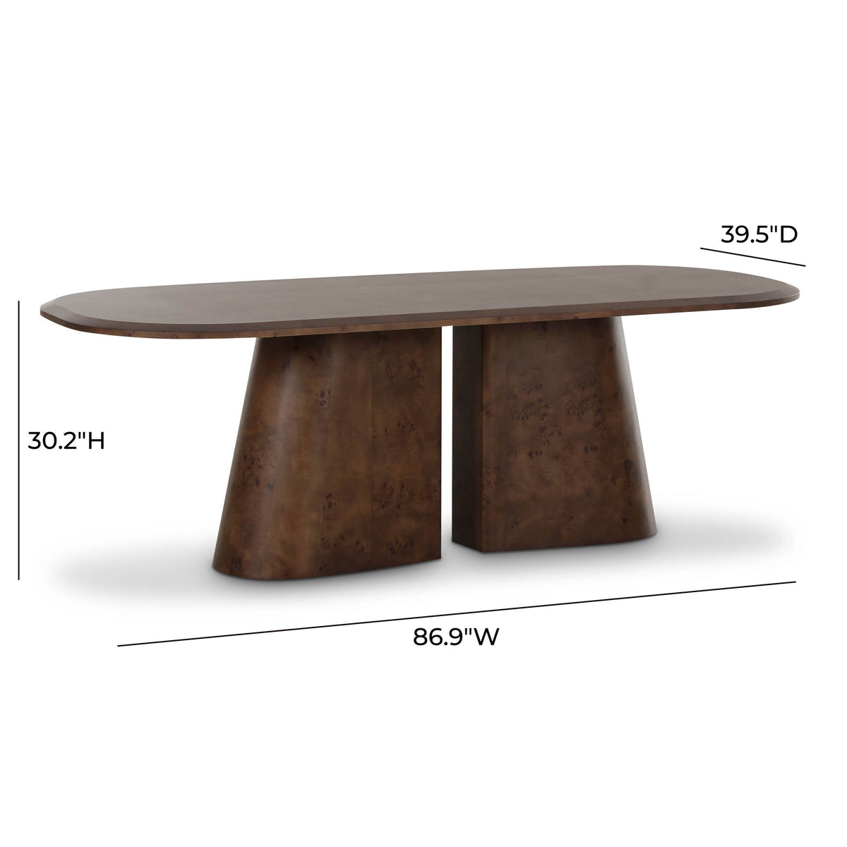 Gladyss - Oval Dining Table