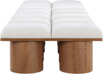 Pavilion - 14 Piece Modular Bench With Brown Base
