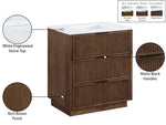 Willard - Engineered Stone And Solid Wood Bathroom Vanity