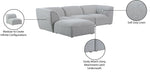 Miramar - 4 Piece Modular Sectional