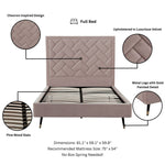 Manhattan Crosby - Upholstered Platform Bed