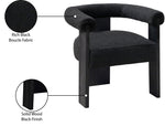 Barrel - Dining Chair - Black Legs