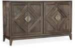 Commerce And Market - Carved Accent Chest - Dark Brown