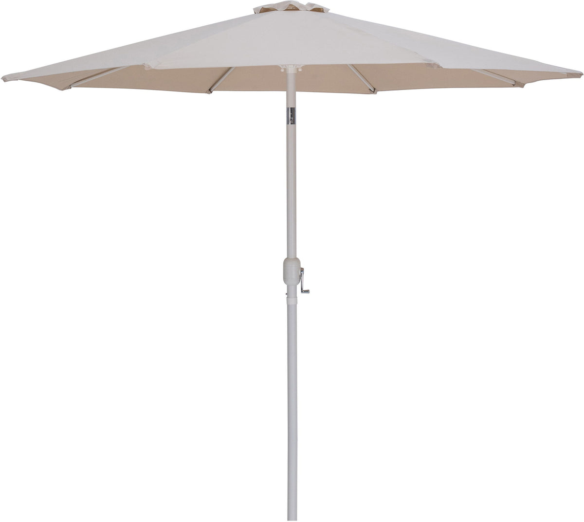 Fiji - Aluminum Patio Umbrella With Round White Base