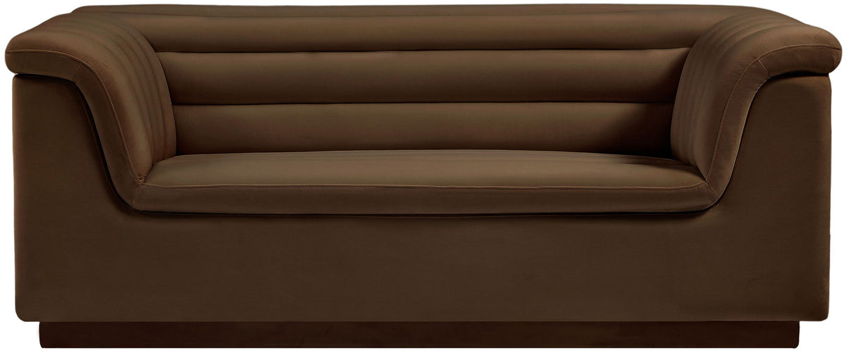 Cascade - Velvet Loveseat