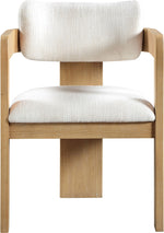 Sacha - Linen Dining Chair With Natural Base (Set of 2)