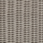 Sandbay - Olefin Water Resistant Fabric And Wicker Outdoor Patio Lounge Chair