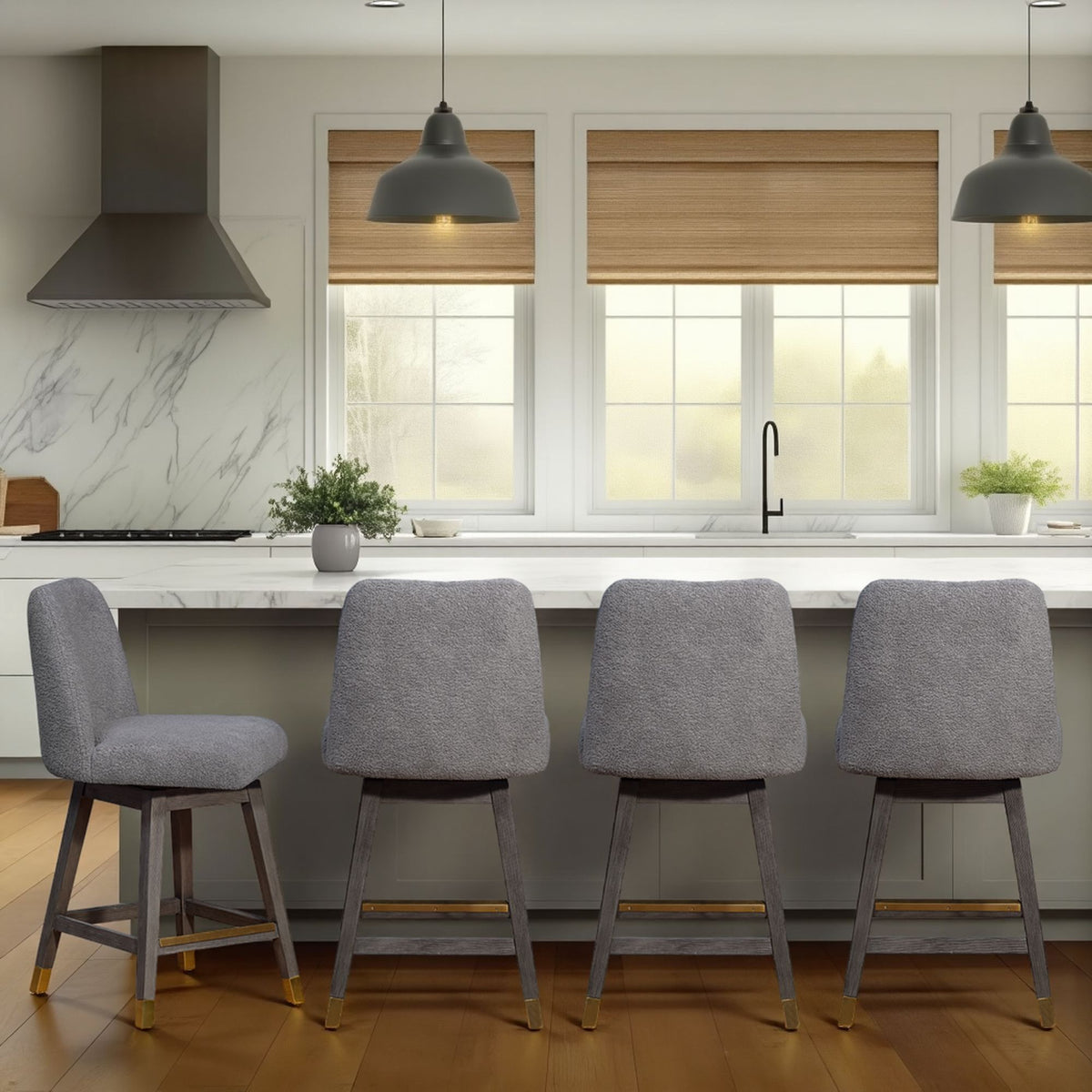 Amelia - Swivel Counter Stool