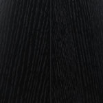 Marlowe - Linen Textured Fabric Upholstered Swivel Accent Chair - Stained Black