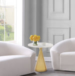 Emery - End Table - White