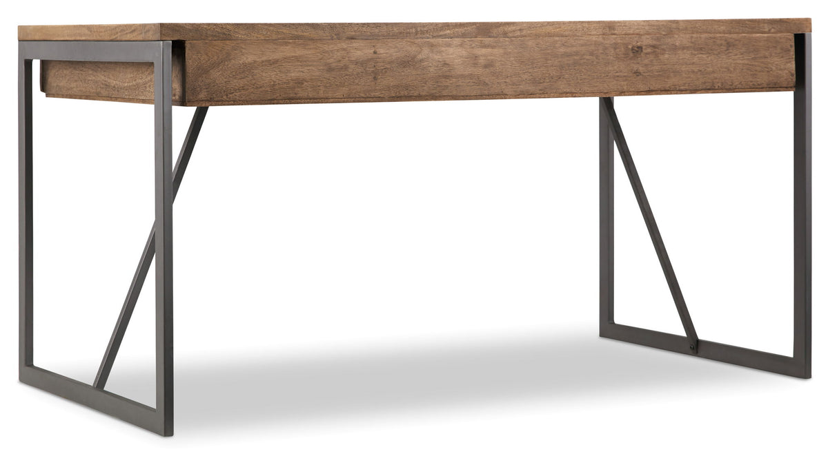 Home Office - Wood Writing Desk - Light Brown