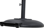Fiji - Aluminum Patio Umbrella With Round Black Base