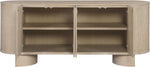 Caldra - Oak Veneer And Solid Wood Sideboard / Buffet