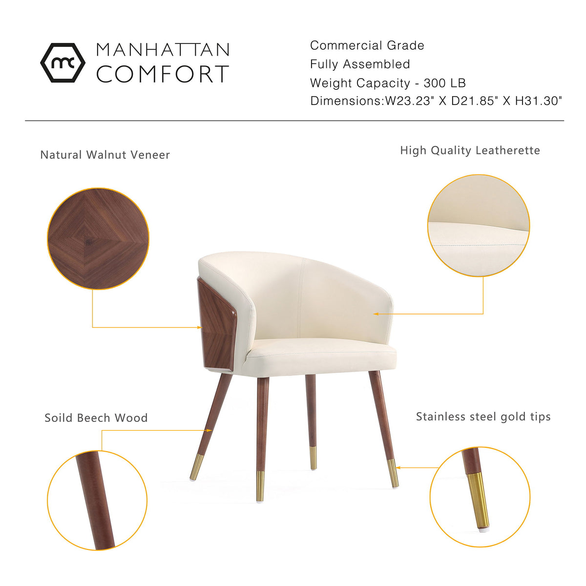 Manhattan Reeva - Dining Chair