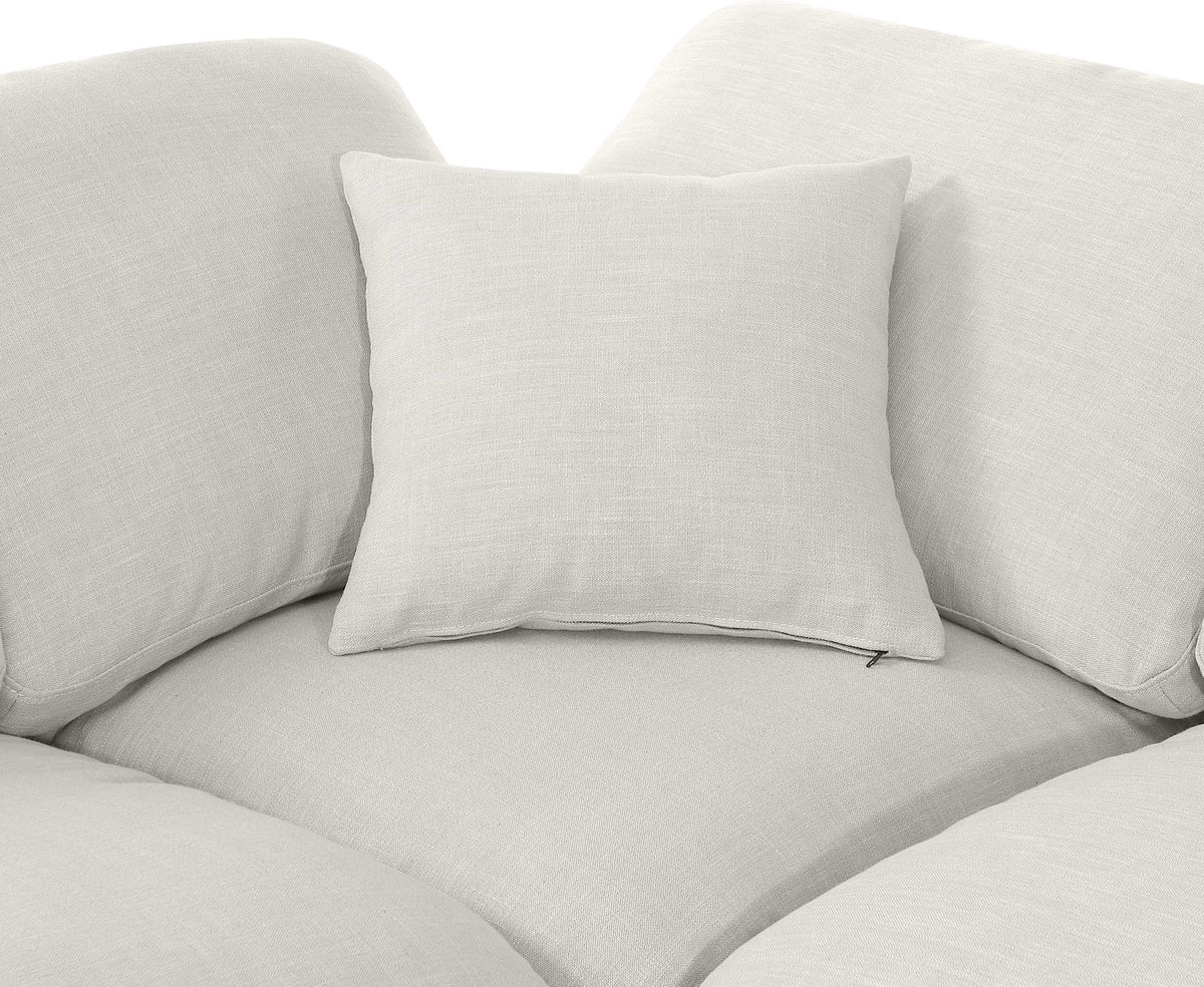 Indulge - Linen 4 Piece Modular Corner Sectional
