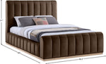 Amara - Velvet Bed