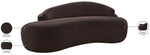 Caspian - Chenille Fabric Upholstered Loveseat