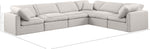 Indulge - Linen 6 Piece Modular Corner Sectional