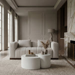 Imperia - Concrete Indoor / Outdoor Coffee Table - White