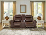 Gravier - Power Reclining Loveseat With Console / Adjustable Headrest - Cordova