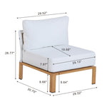 Vine - 4-Piece Conversation Set - White