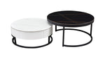 B038 - Coffee Table - White / Black