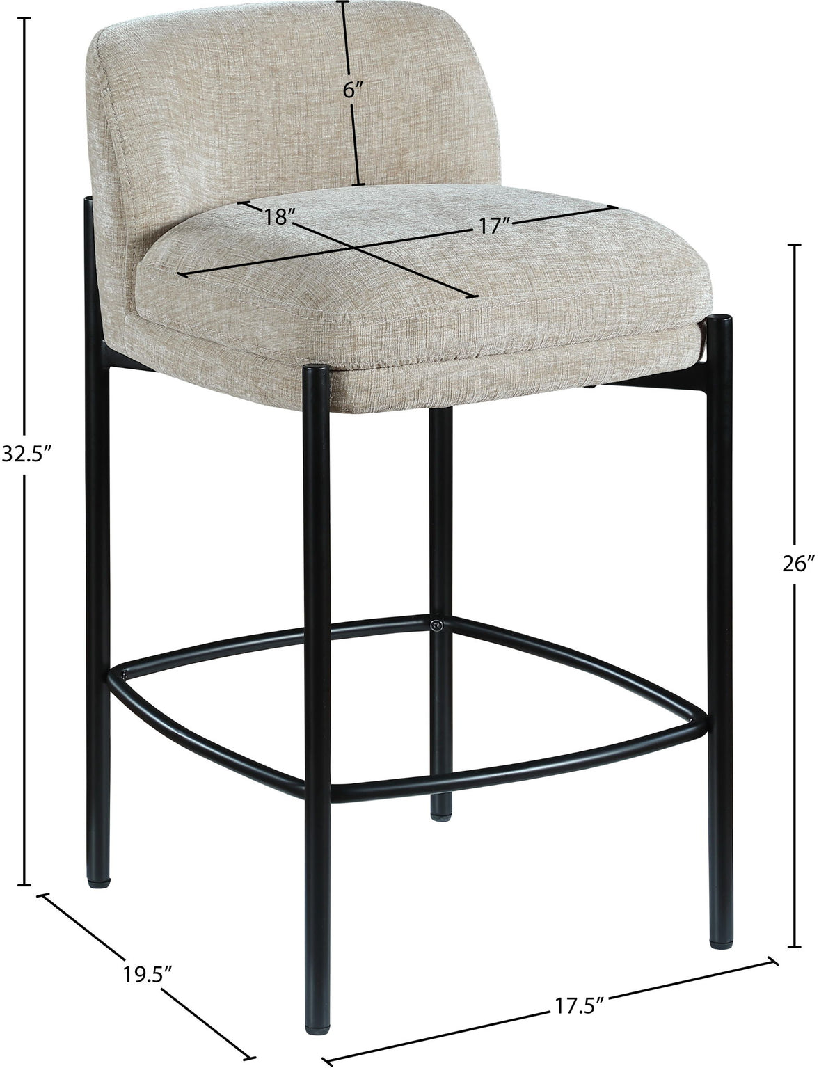 Burton - Stool (Set of 2)