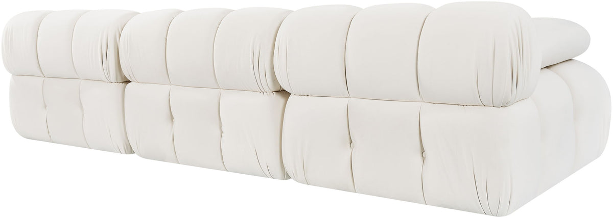 Orin - Velvet 3 Piece Modular Sofa