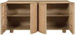 Norin - Solid Wood And Oak Veneer Sideboard/Buffet