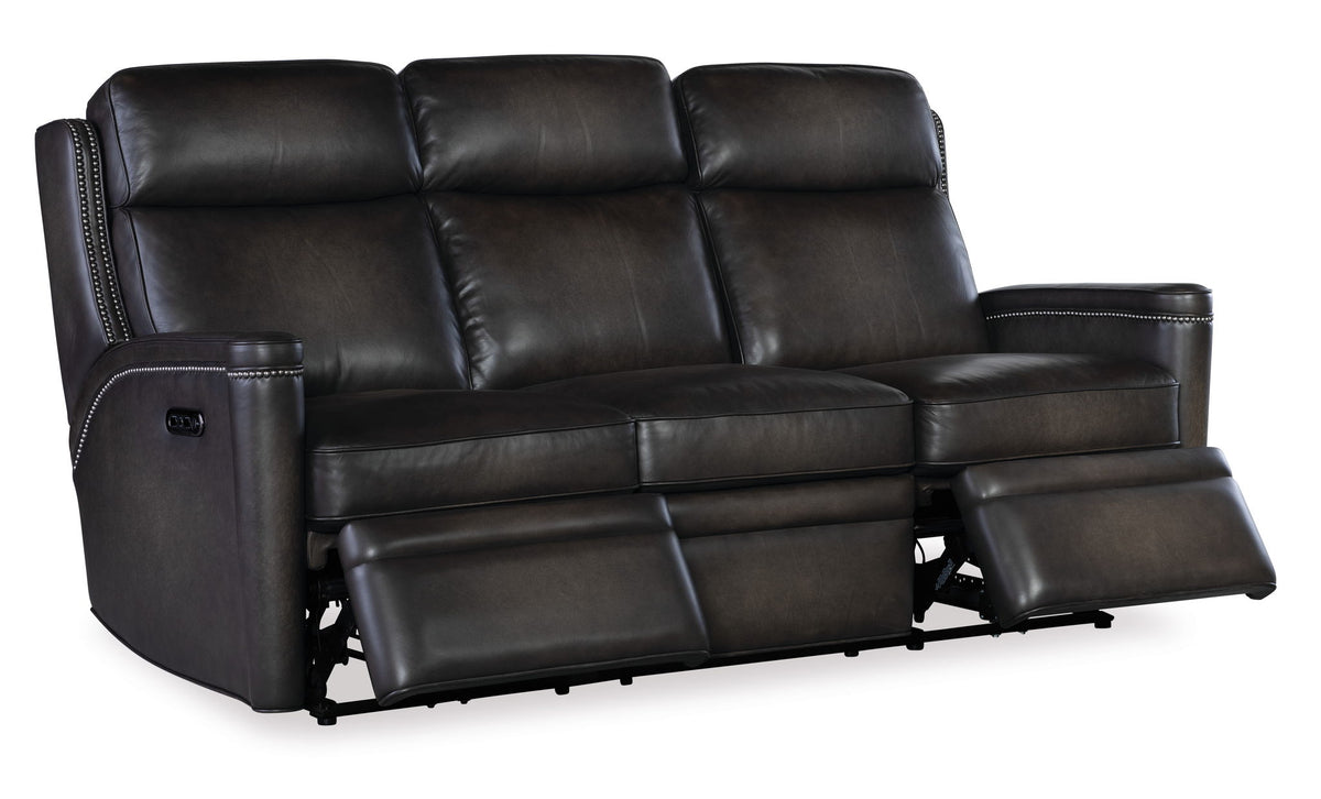 MS - Hamilton Power Sofa With Power Headrest