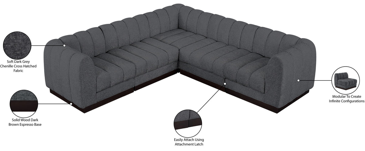 Quinn - 5 Piece Modular Sectional