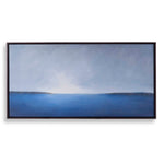 Infinity - Framed Canvas - Blue / Green / White
