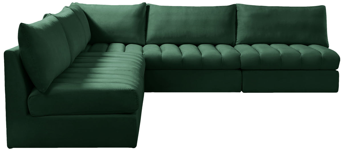 Jacob - Modular Corner Armless Sectional 5 Piece