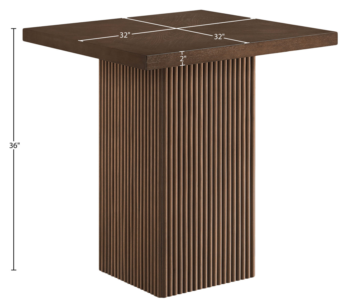 Belinda - Oak Veneer And Solid Wood Table