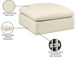 Comfy - Faux Leather Ottoman