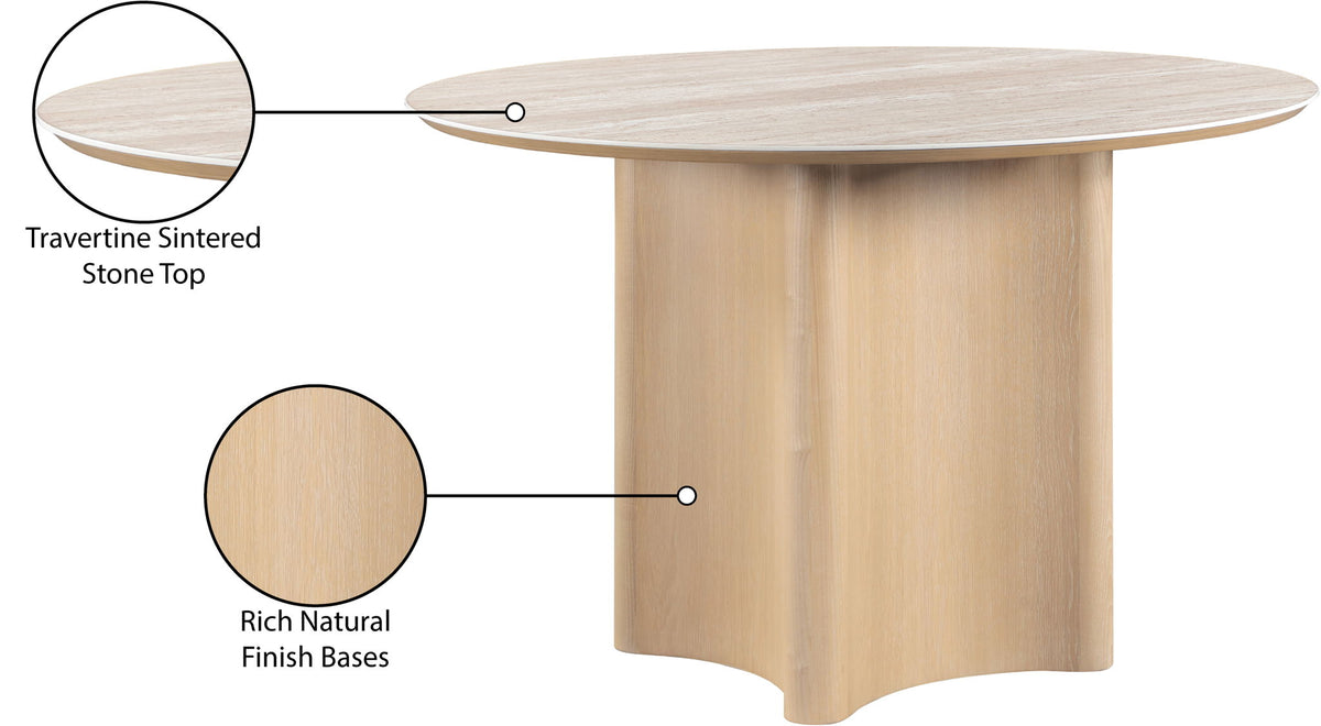 Corvina - Square Oak Veneer Dining Table