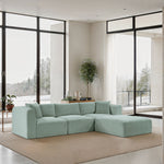 Shaggy - 4 Piece Modular Sectional
