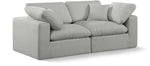 Comfy - Linen Modular Sofa 2 Seats