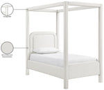 Salina - Linen Textured Fabric Upholstered Bed