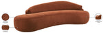 Caspian - Chenille Fabric Upholstered Sofa