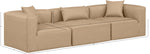 Cube - Modular 3 Piece Sofa - Tan