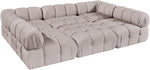 Orin - Velvet 6 Piece Modular Sectional