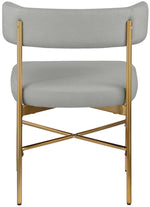 Rivage - Durable Dining Chair With Gold Frame (Set of 2)