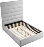 Adam - Linen Fabric Bed With 70.5" Headboard