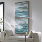 Tranquil State Of Mind - Framed Canvases (Set of 2)