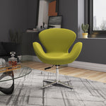 Manhattan Raspberry - Swivel Lounge Chair