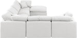 Indulge - Linen 7 Piece Modular Sectional - White