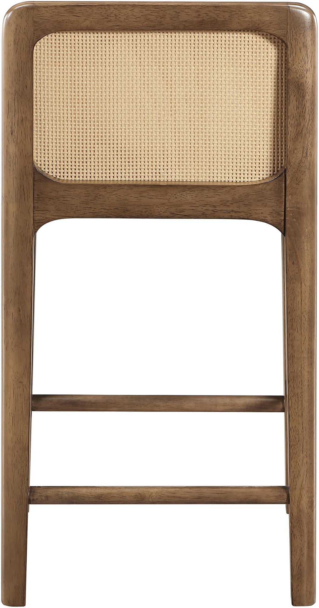 Ellis - Vegan Leather Upholstered Counter Stool (Set of 2) - Tan