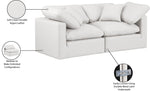 Indulge - Faux Leather 2 Seat Modular Sofa